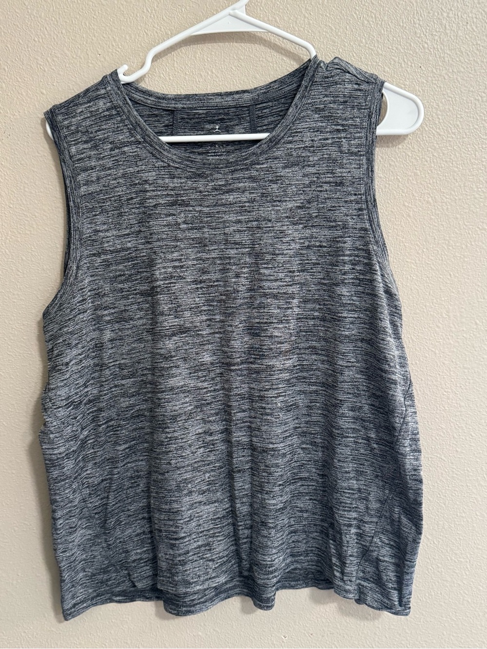 Danskin Gray Heathered Sleeveless Tank